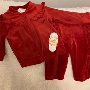 ✔️NWT- WonderNation  jacket/Pant Set-3-6mo.